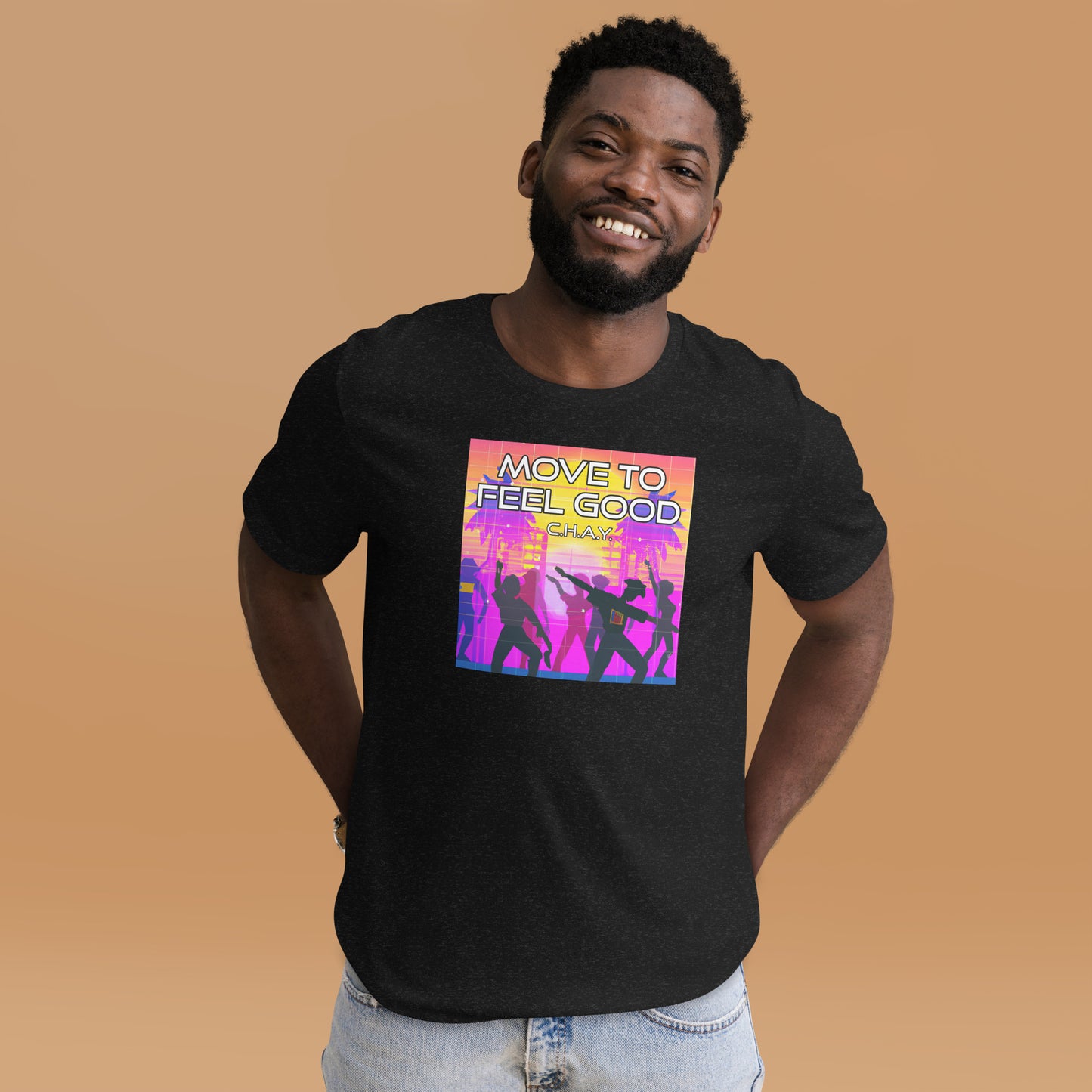 "MOVE TO FEEL GOOD" Unisex t-shirt